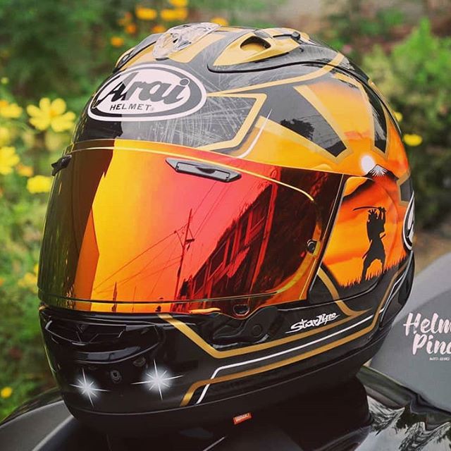 Kính màu, kính thay thế nón fullface Arai RX7X, RX7V