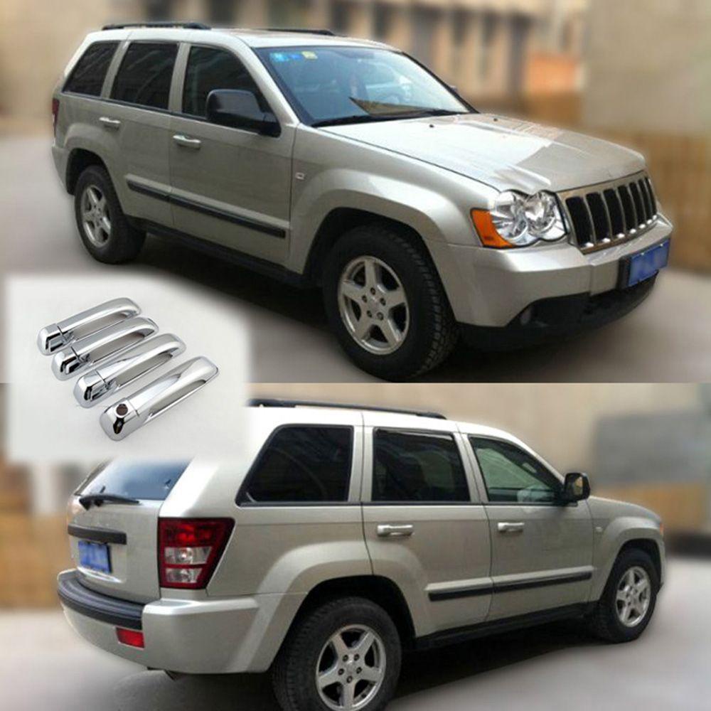 JONYE Bộ 4 Vỏ Bọc Tay Nắm Cửa Bên Ngoài Cho DODGE RAM 1500 2500 2002-2008