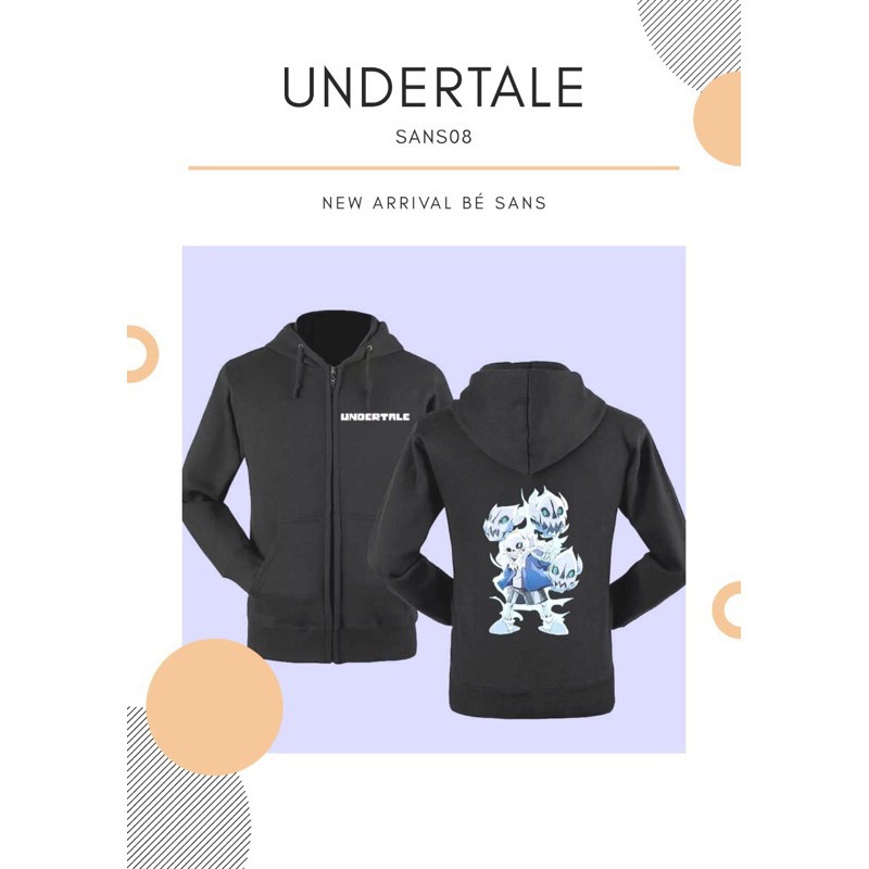 [ Xả gấp]Áo khoác nỉ có mũ in hình bé Sans chất siêu đẹp| Giá rẻ | BigBuy360 - bigbuy360.vn