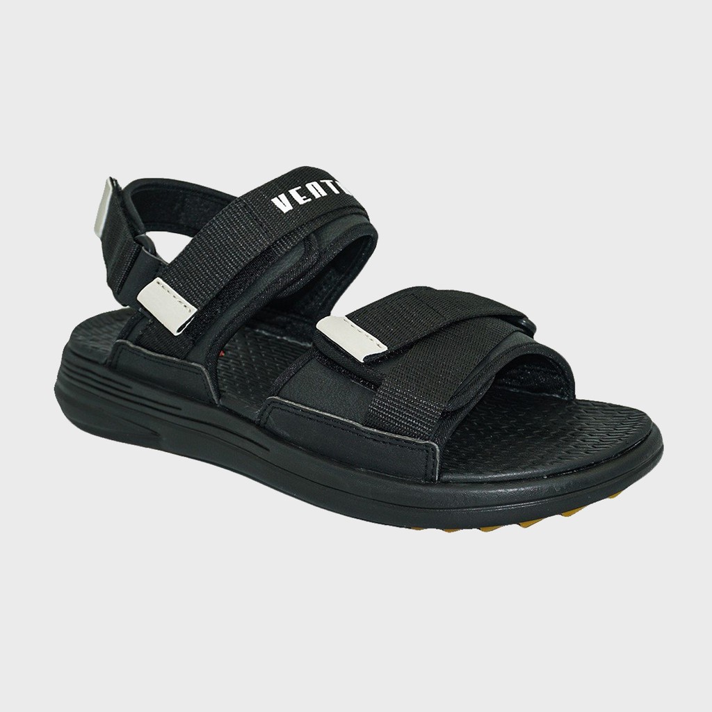 [Mua Kèm Áo Thun 0Đ] Giày Sandal Vento Nam Nữ - NB57BB Đen Đế Đen