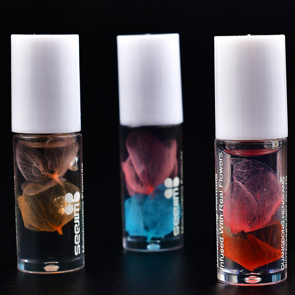 Dầu dưỡng môi Hengfang chiết xuất hoa trà giữ ẩm và phục hồi môi khô | BigBuy360 - bigbuy360.vn