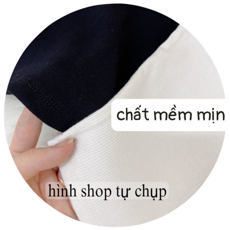 Áo ống crop top 2 dây cá tính mặc lót trong freesize 40-65kg