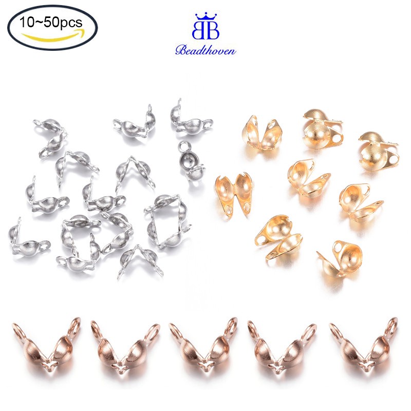 Set 10-60 Đầu Nút Thắt Chặt Bằng Thép Không Gỉ 304 Lỗ 5x3mm 1mm