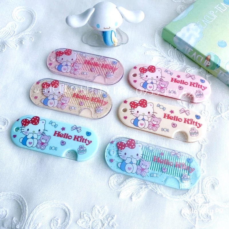 Lược Hello Kitty mini bỏ túi gấp gọn