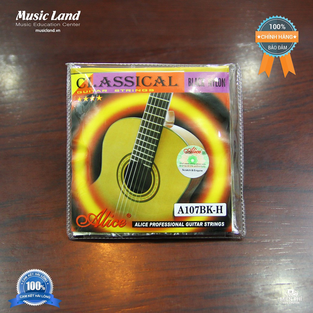 Dây Đàn Guitar Classic Alice A107BK – Chính hãng