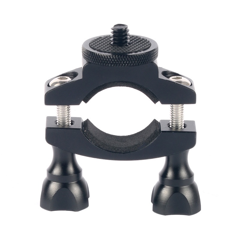 Giá Đỡ Nhôm CNC Gắn Tay Lái Xe Đạp / Xe Máy Cho Gopro Hero 9 8 10 Yi DJI OSMO Action
