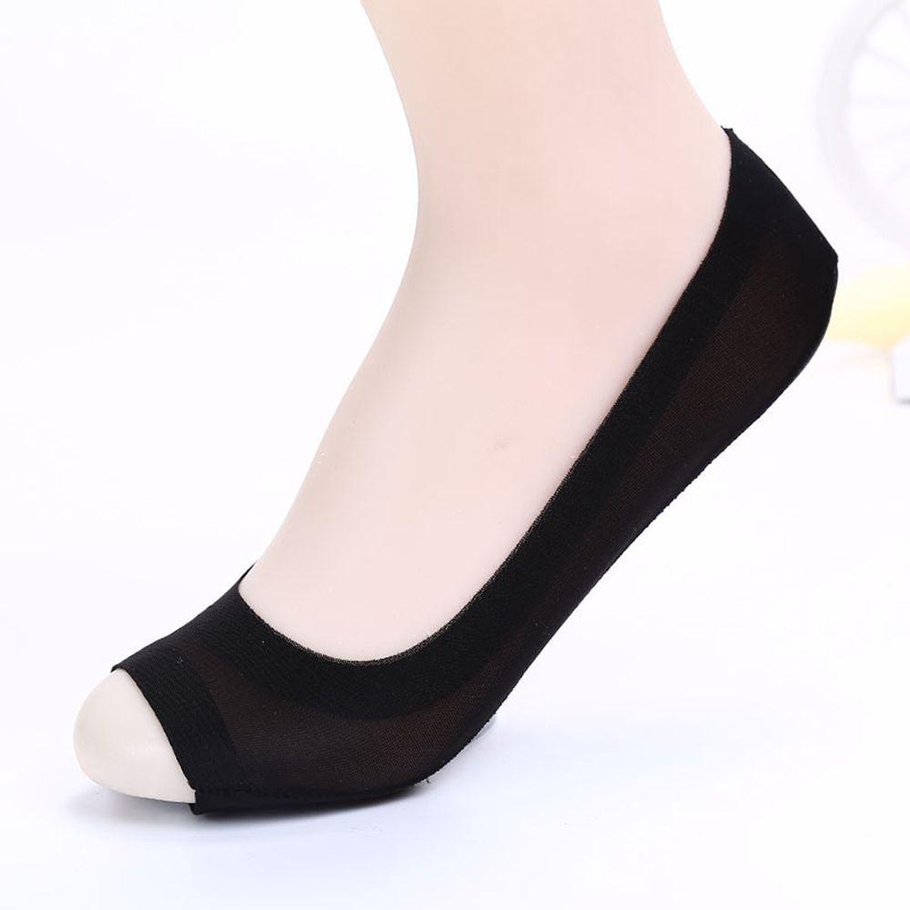 Vớ Lụa Băng Không Đường May Hở Mũi Cho Nữ