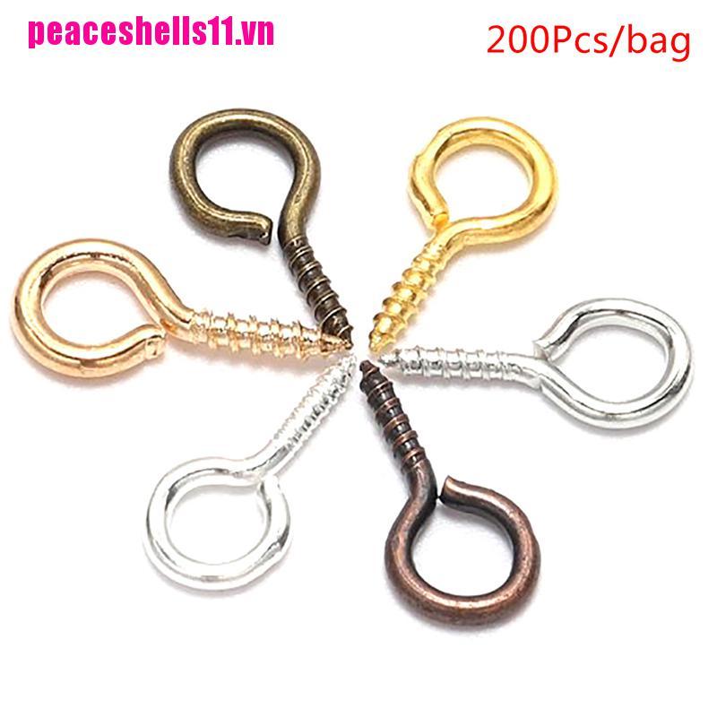 Set 200 Móc Khoen Mắt Mini Tiện Dụng