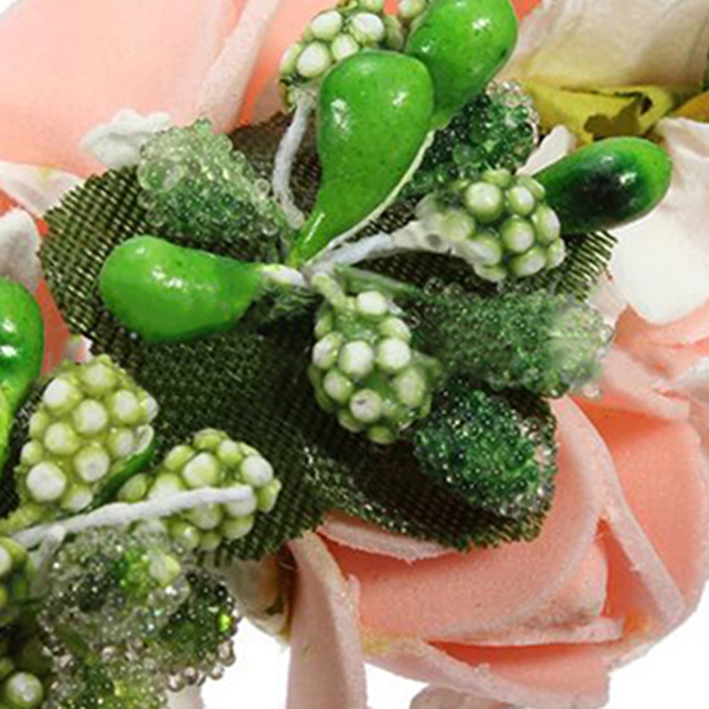 Băng đô cài tóc kiểu vòng hoa đội đầu phong cách boho cá tính cho nữ