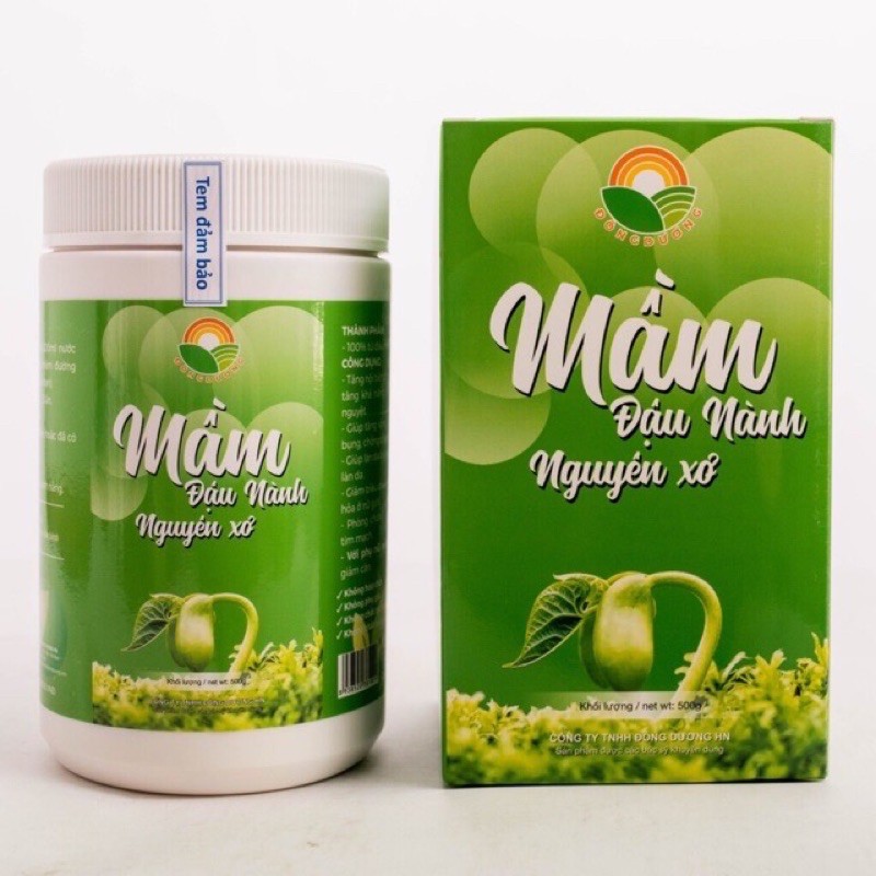 Mầm đậu nành nguyên sơ giảm cân tăng vòng một. 2 hộp 1kg