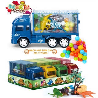 [DINOSAUR TRUCK] Kẹo Đồ Chơi Xe Khủng Long DINOSAUR TRUCK Dành Cho Bé 3+ Tuổi