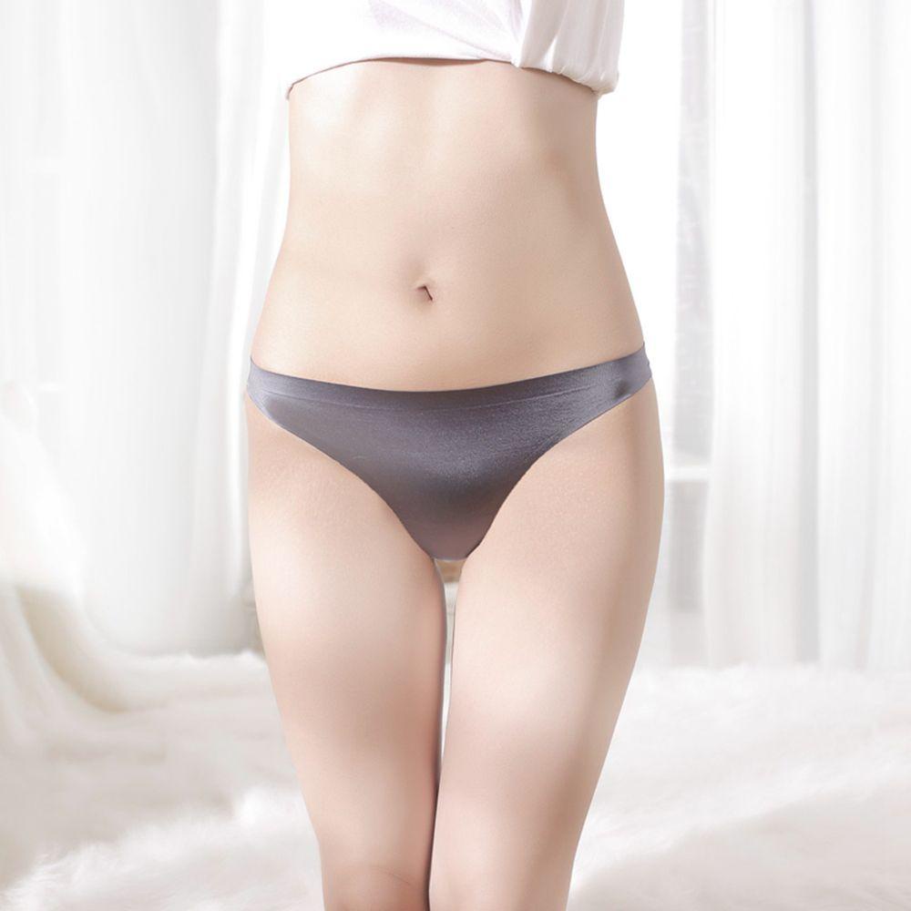Quần Lót Lụa Lưng Thấp Thời Trang Gợi Cảm Cho Nữ