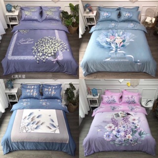 Set chăn ga gối cotton living mới nhất