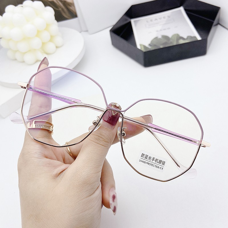 Mắt Kính Gọng Tròn Chống Ánh Sáng Xanh Thời Trang Nhật Bản Jz11686 | BigBuy360 - bigbuy360.vn