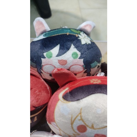 Móc khóa bông tròn tai đuôi bép bép cực lớn HÀNG ARTIST