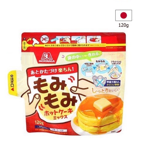 Bột bánh pancake gói nhỏ hiệu Morinaga 120g