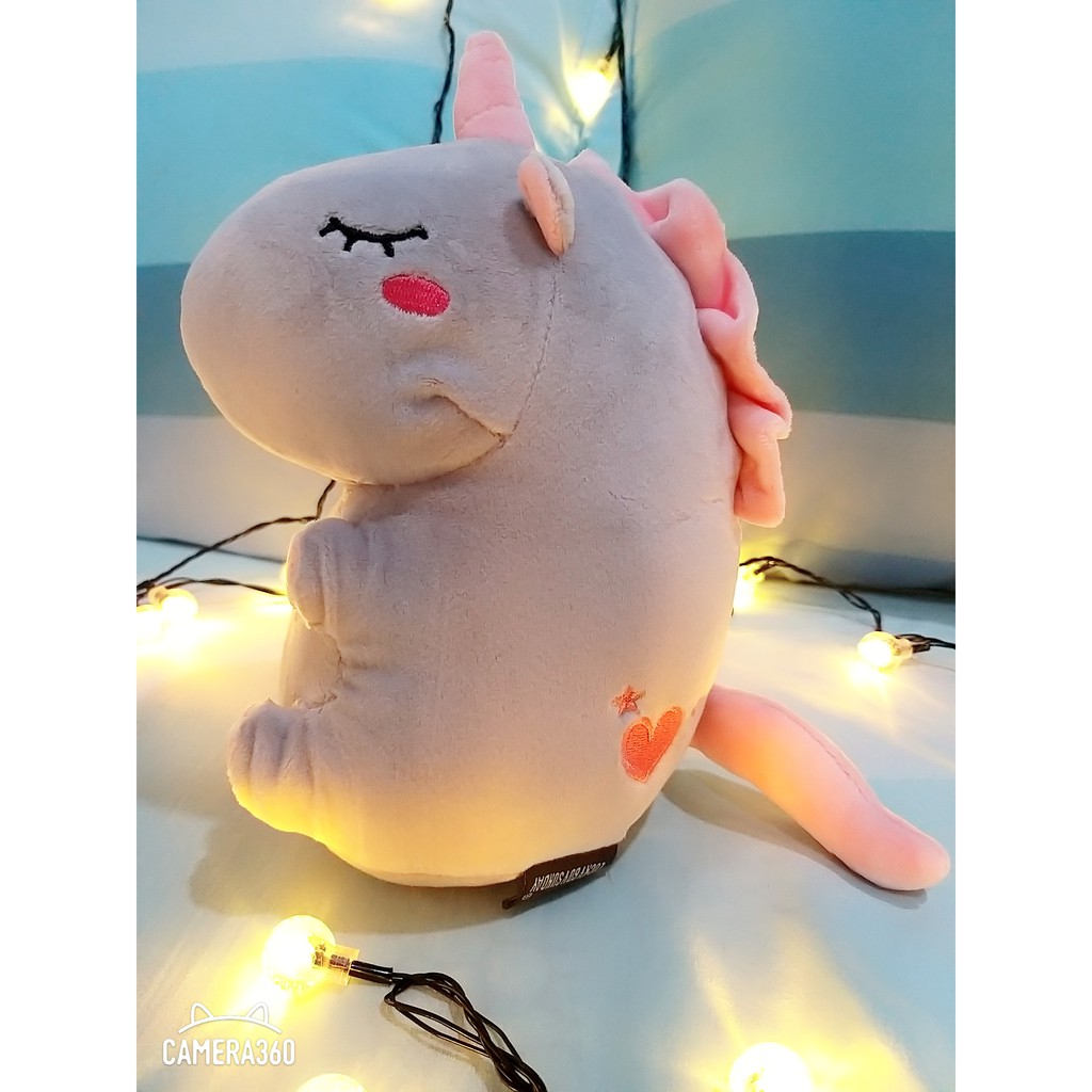 Gấu bông - Kỳ lân bông siêu yêu (size 25*15cm)