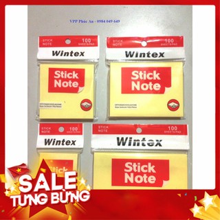 Giấy nhắn vàng các cỡ 3x2 - 3x3 - 3x4 đẹp٩۶