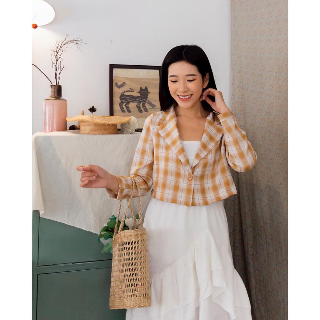 Áo Vest Croptop - Tay Dài | BigBuy360 - bigbuy360.vn