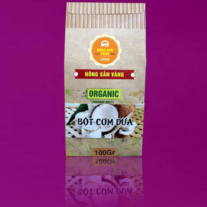 Bột Cơm Dừa Làm Đẹp- Nông Sản Vàng 100gr
