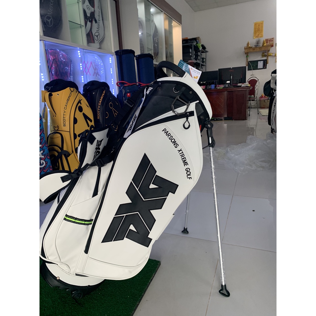 Túi đựng gậy golf PXG, Túi golf PXG chân chống tiện lợi, thời trang cá tính.