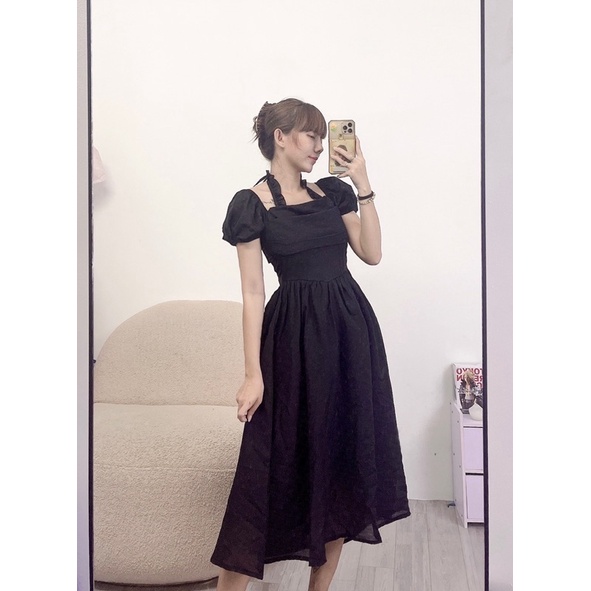 Đầm Myri cổ yếm bèo ( có bigsize cho nàng chubby ) H71