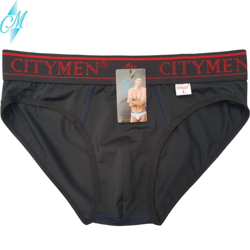 Combo 4 Quần Lót Nam Tam Giác Cao Cấp CITYMEN Vải Lạnh Co Giãn 4 Chiều, Lưng Thun 4cm, Thấm Hút Tốt