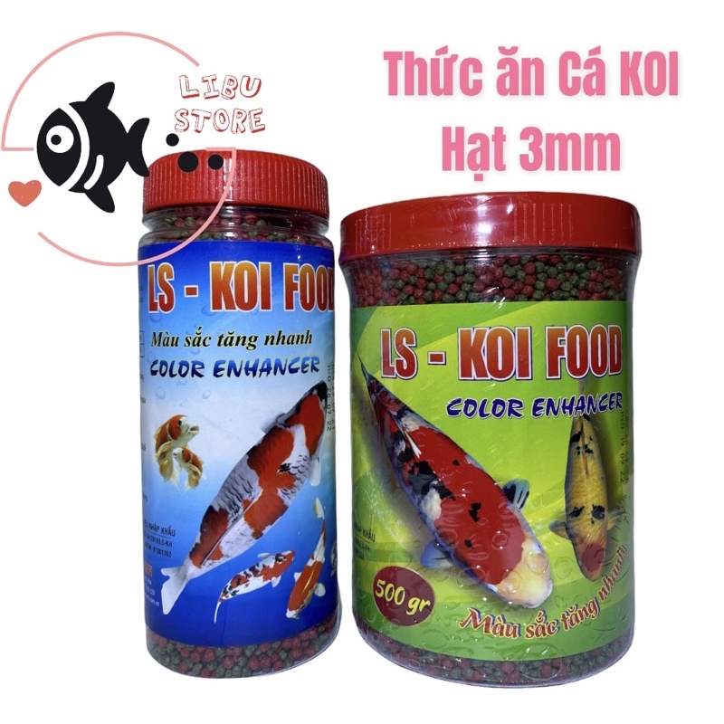 LS KOI FOOD - Thức Ăn Cho Cá Koi Tăng Màu Nhanh