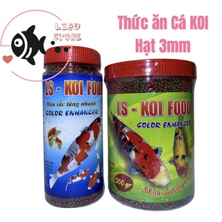 Ls koi food - thức ăn cho cá koi tăng màu nhanh