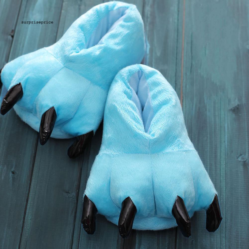 Dép đi trong nhà chống trượt hình chân thú vui nhộn