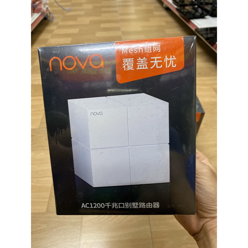 Bộ Wifi Mesh không dây Tenda Nova MW6 - Ghép nối nhiều thiết bị cùng 1 tên wifi