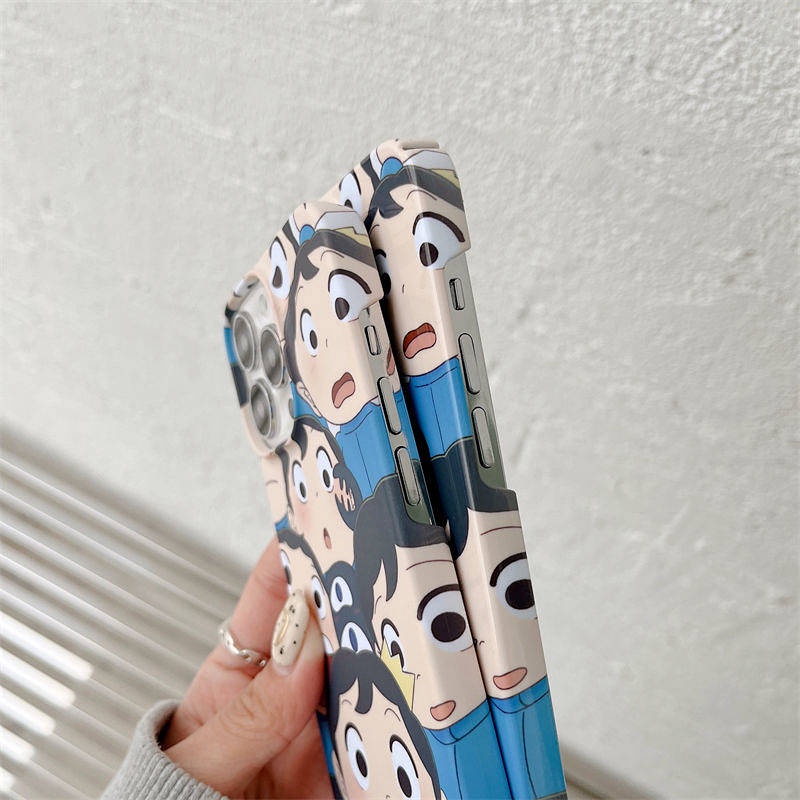 Ốp điện thoại nhựa dẻo mờ in hình Poji thích hợp cho iphone 13 12Promax 14 11 X Xr 7 8Plus