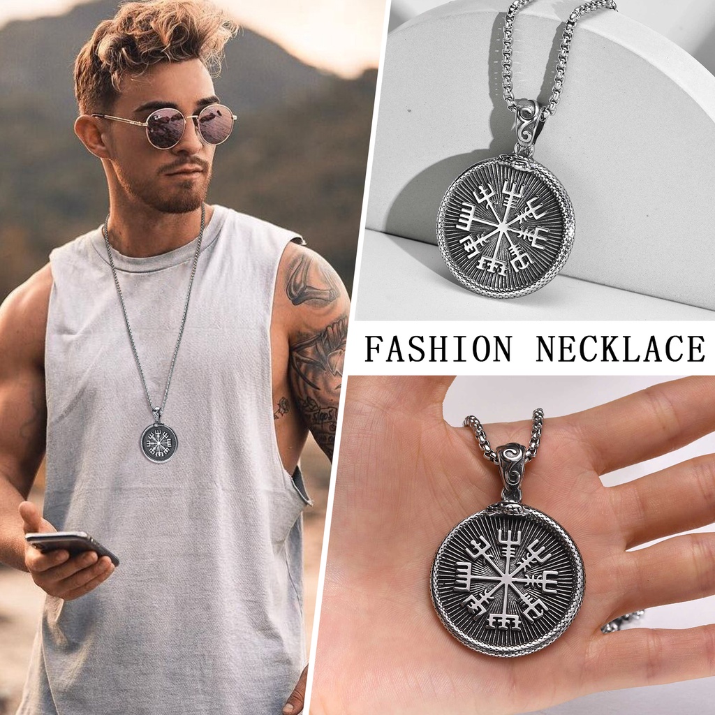 Vòng cổ Mặt La Bàn Thời Trang Cá Tính
