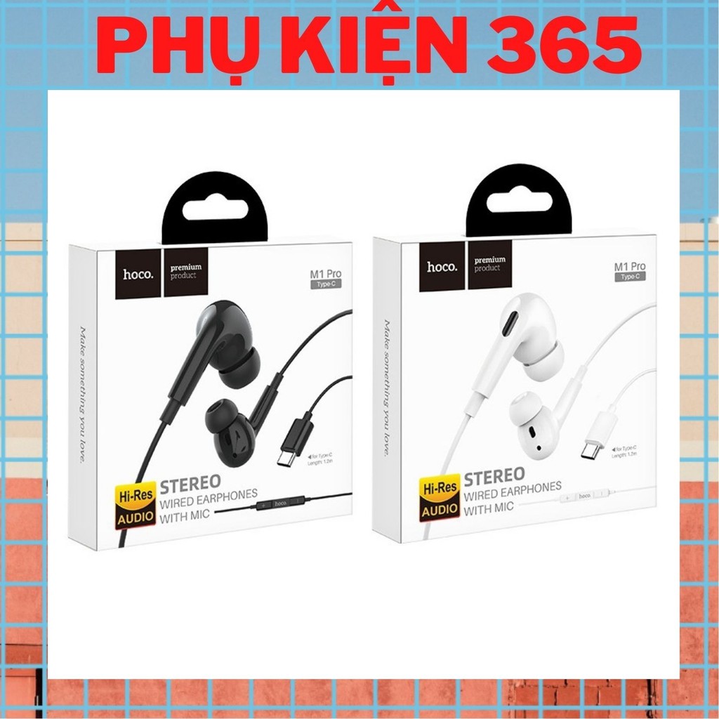 Tai Nghe Dây Hoco M1 Pro Chân Type-C- Dây tai nghe hoco chính hãng