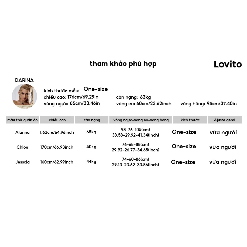  Áo kiểu Lovito hai dây hở lưng họa tiết hoa văn mặc thường ngày | BigBuy360 - bigbuy360.vn