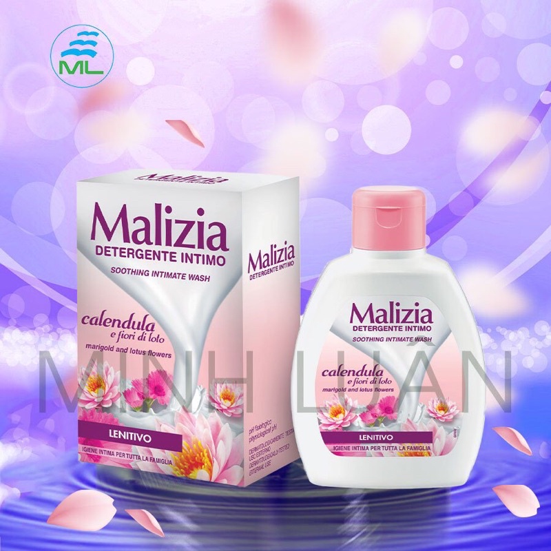 Dung dịch vệ sinh Malizia kim chấn thảo và lô hội