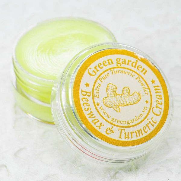Cream dầu dừa sáp ong tinh nghệ Green Garden