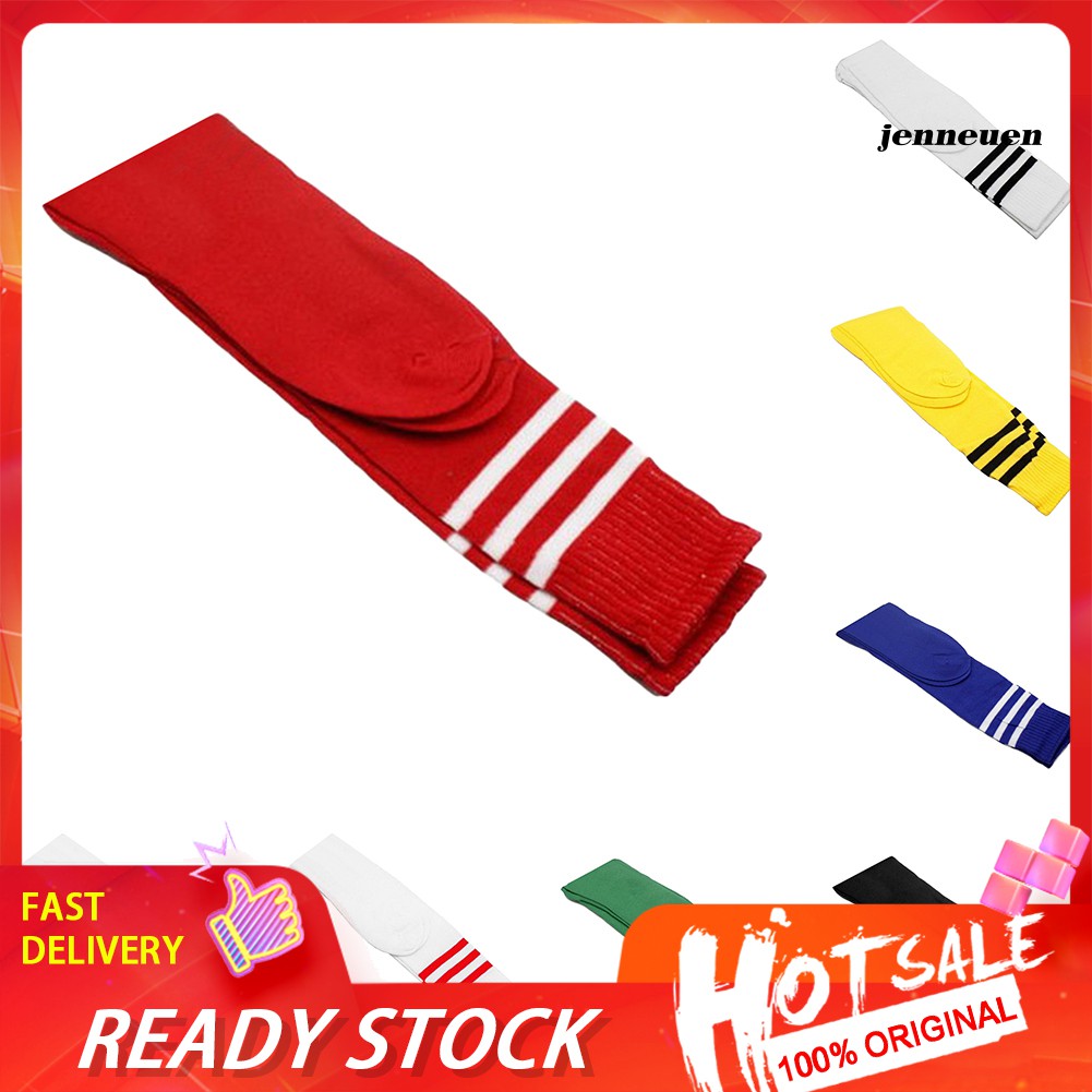 Đôi Tất Thể Thao Dài Qua Gối Phối Sọc Thời Trang Cho Nam Nữ