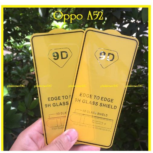 KÍNH FULL MÀN 9D SAMSUNG A52/ A92