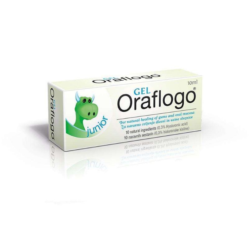 Gel Bôi Lở Loét Miệng Oraflogo® Junior, 10ml&lt;br&gt;