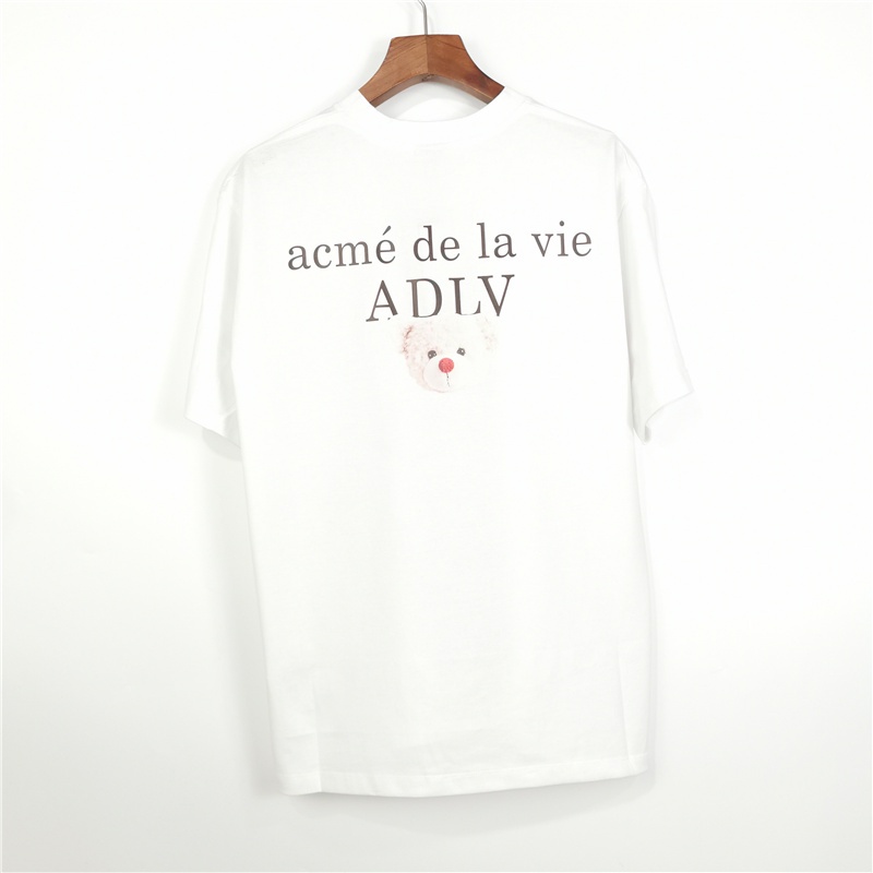 Hàng Bán Chạy Adlv Áo Thun Cotton Tay Ngắn Dáng Rộng In Hình Gấu Teddy Hoạt Hình Thời Trang Dành Cho Nam Và Nữ