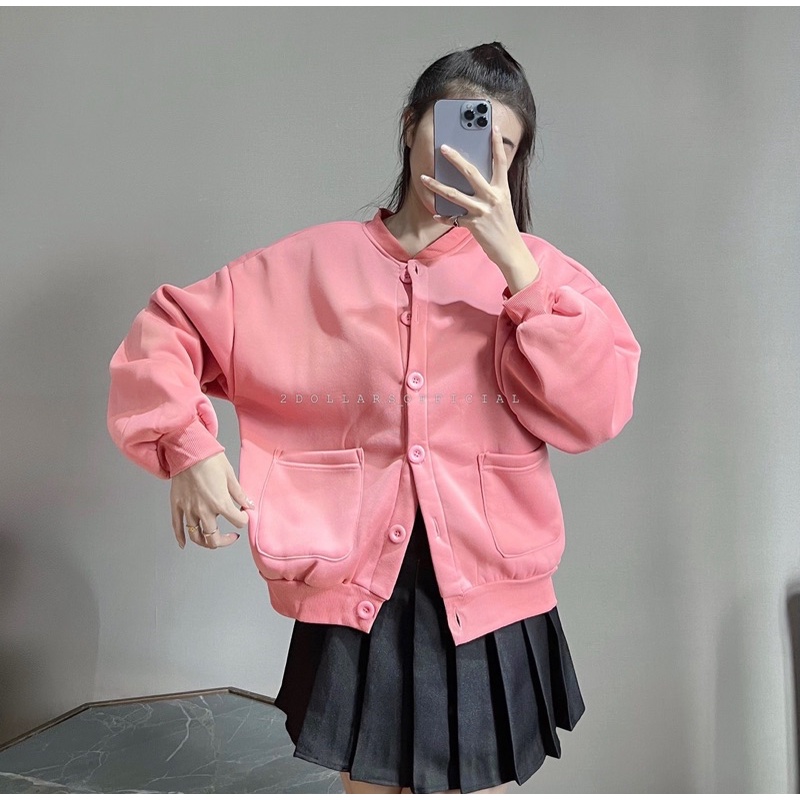 Siêu Sale Áo Cardigan Nỉ Bông