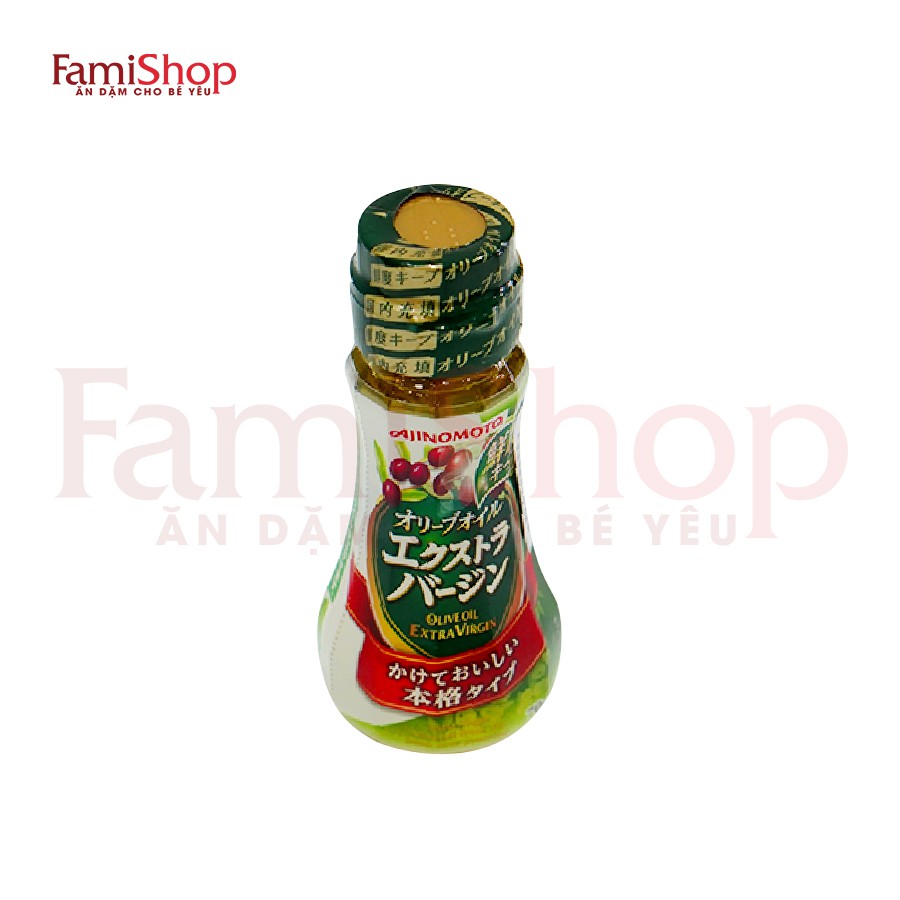 Dầu ăn Olive Ajinomoto Extra Virgin Nhật Bản 70g cho bé
