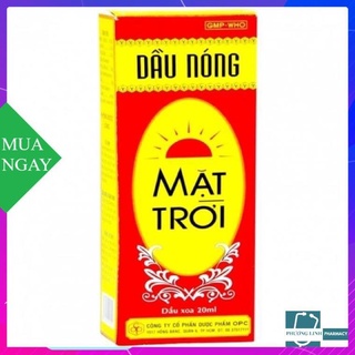 DẦU NÓNG MẶT TRỜI OPC 60ml