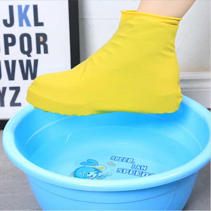 Ủng bọc giầy đi mưa bằng cao su chống thấm, chống mưa tuyết, phủ cát
