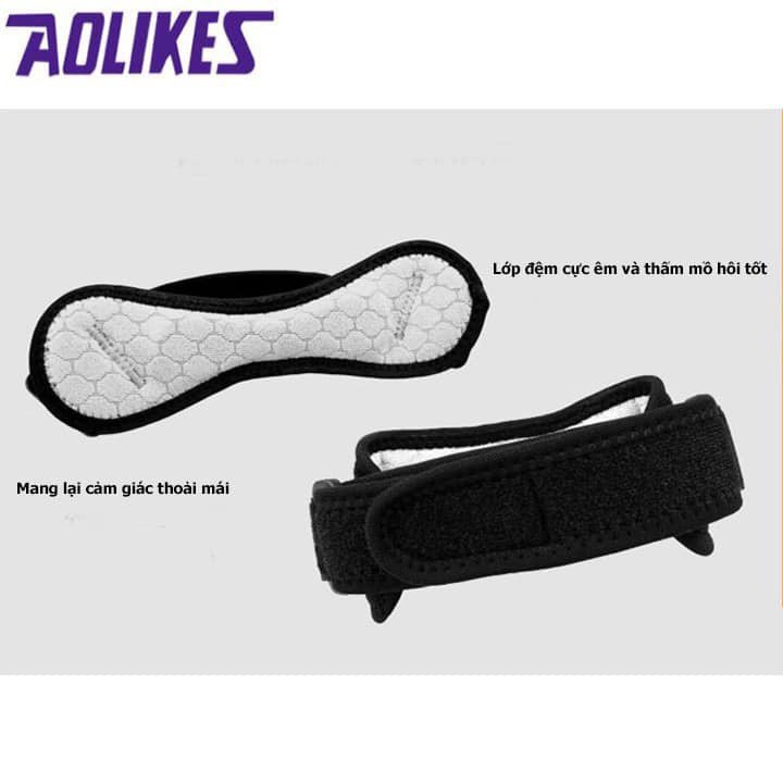 Băng Đầu Gối Silicon Thể Thao Tập Gym Cho Nữ Aolikes