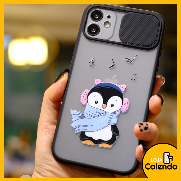 Ốp Điện Thoại Hình Chim Cánh Cụt Cho iPhone