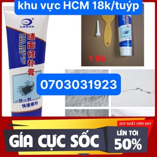 Tuýp keo vá tường, trám vết nứt, khe hở trên bề mặt tường đa năng
