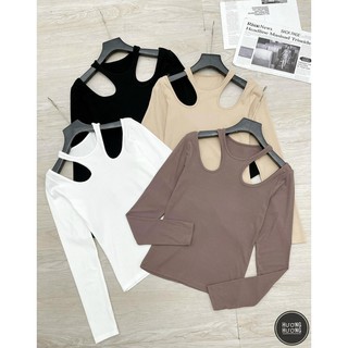 Áo khoét 2 bên vai chất vải zip 🔥🔥🔥