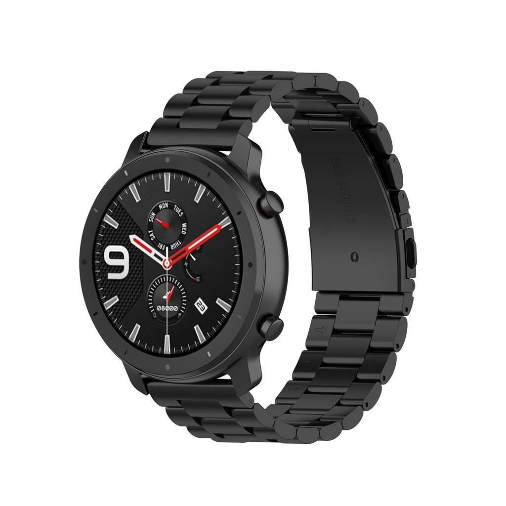 Dây Đeo Inox Cho Đồng Hồ Thông Minh Huami Amazfit Gtr 47mm 22mm